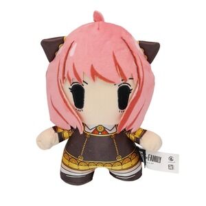 Spy x Family Anya Forger DZNR‎ YuMe Toys Crunchyroll Plush Pink 7 Inch Anime Toy